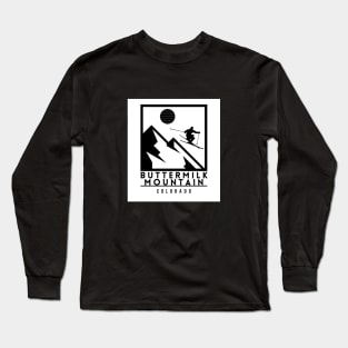 Buttermilk mountain Colorado United States ski Long Sleeve T-Shirt